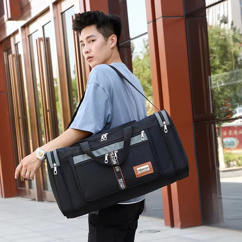 Foldable Oxford Weekend Travel Duffel Bag product detail