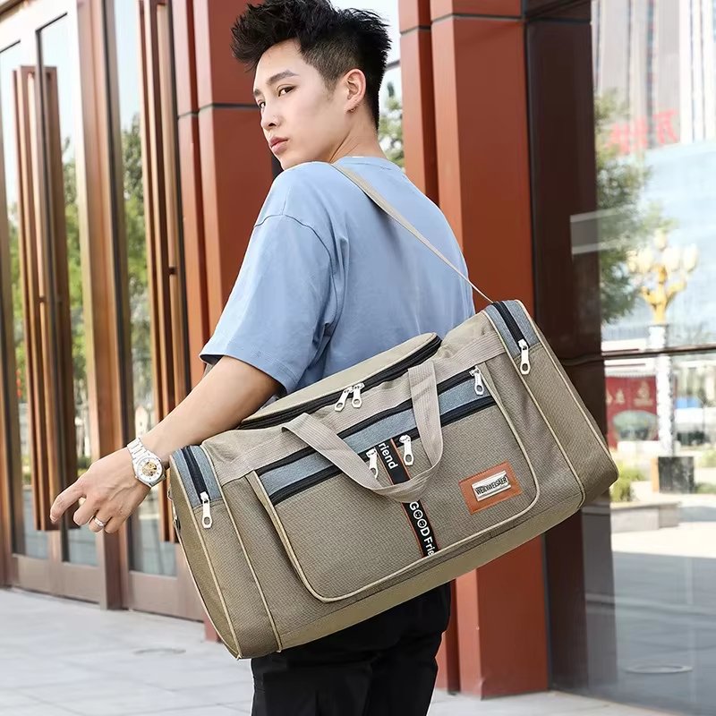 Foldable Oxford Weekend Travel Duffel Bag product detail