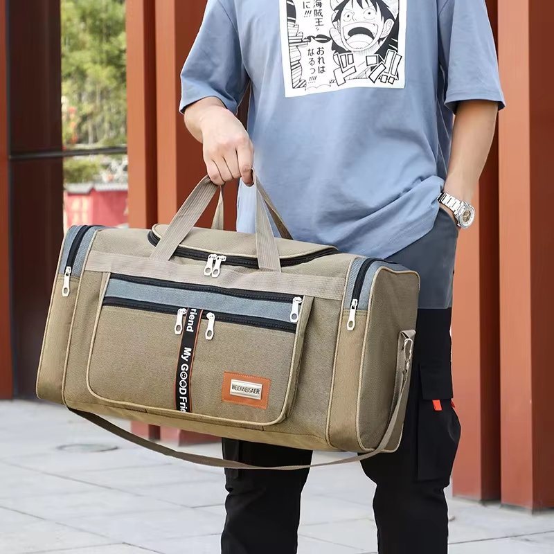 Foldable Oxford Weekend Travel Duffel Bag product detail