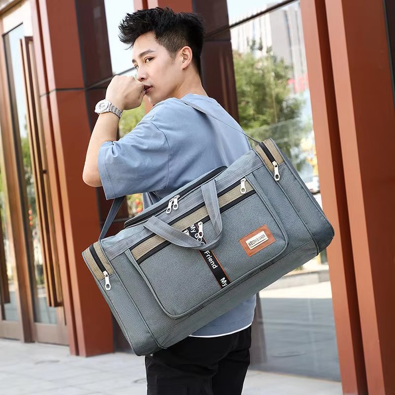 Foldable Oxford Weekend Travel Duffel Bag product detail