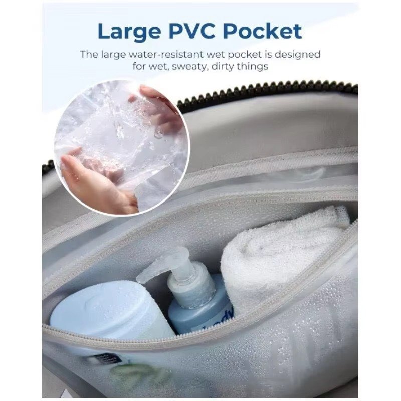 Large Capacity Travel Duffle Bag Waterproof Nylon Yoga Sports Gym Fitness Bag Lightweight PUffer Quilted Tote Bag detail image
