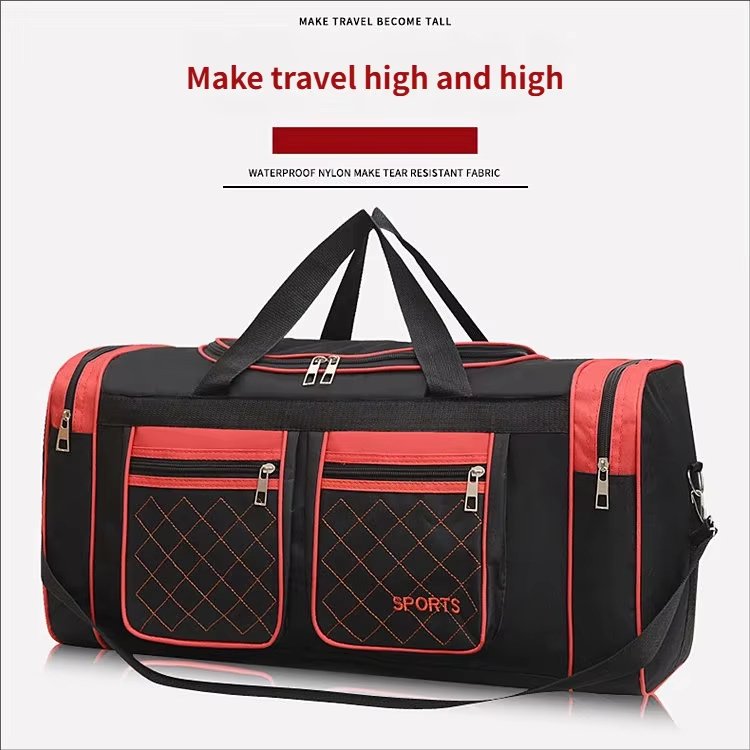 Water-Resistant Oxford Weekend Travel Duffel Bag product detail