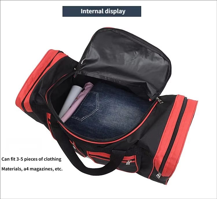 Water-Resistant Oxford Weekend Travel Duffel Bag product detail