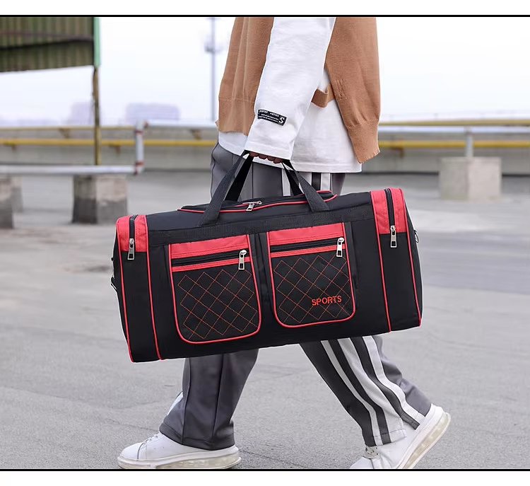 Water-Resistant Oxford Weekend Travel Duffel Bag product detail