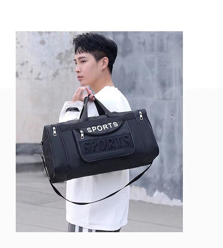 Water-Resistant Oxford Weekend Travel Duffel Bag product detail
