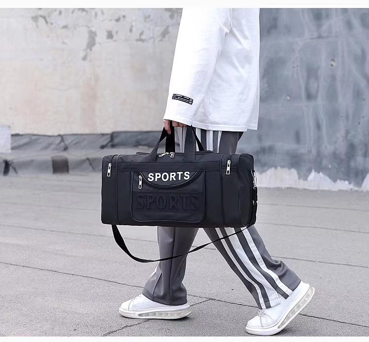 Water-Resistant Oxford Weekend Travel Duffel Bag product detail