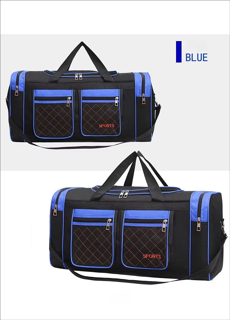 Water-Resistant Oxford Weekend Travel Duffel Bag product detail