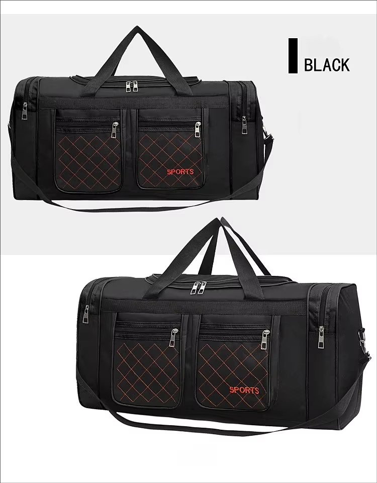 Water-Resistant Oxford Weekend Travel Duffel Bag product detail