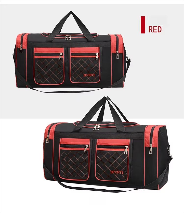 Water-Resistant Oxford Weekend Travel Duffel Bag product detail