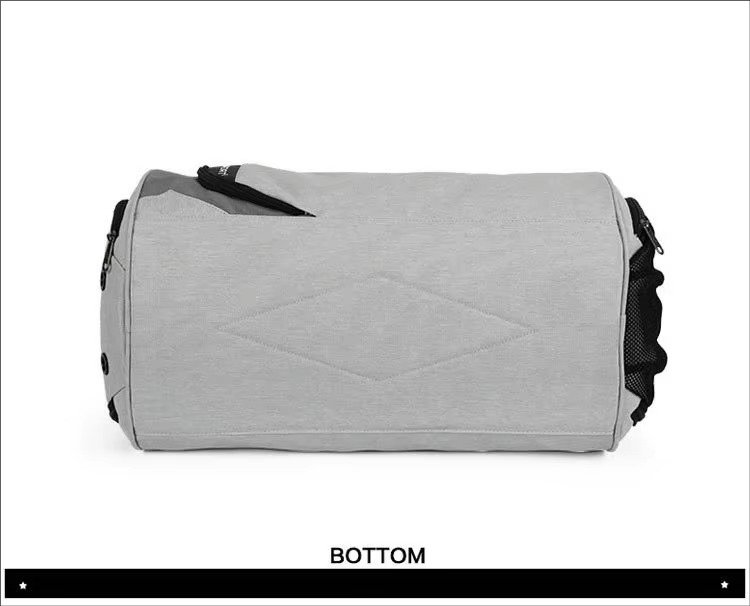 Custom Waterproof Oxford Gym Duffel Bag 20-30L with Dry Wet Separation – Fitness & Travel Bag product detail
