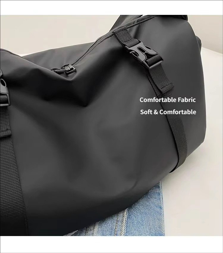 Custom Nylon Crossbody Messenger Bag with Coin Purse – Waterproof Travel & Business Sling Bag product detail