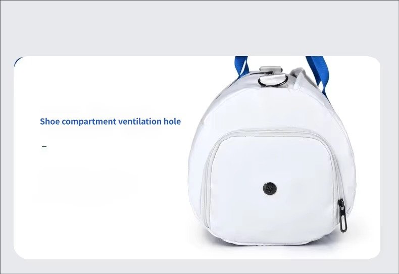 Custom Logo Oxford Yoga Fitness Duffel Bag 20-30L – Waterproof Crossbody Travel Bag with Shoe Pocket product detail