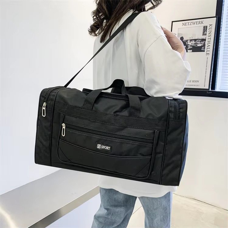 Custom Nylon Weekend Overnight Duffel Bag – Lightweight Business Travel Luggage Organizer product detail