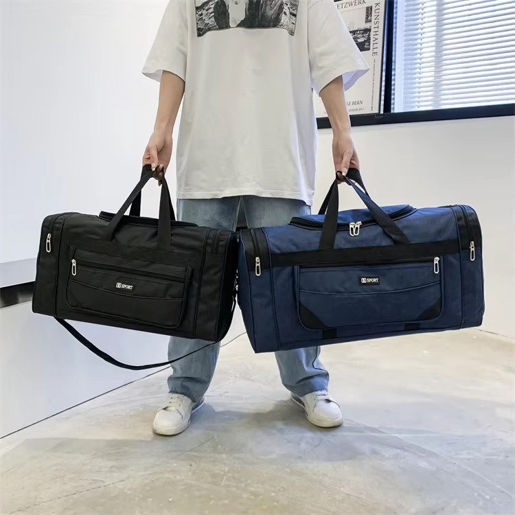 Custom Nylon Weekend Overnight Duffel Bag – Lightweight Business Travel Luggage Organizer product detail