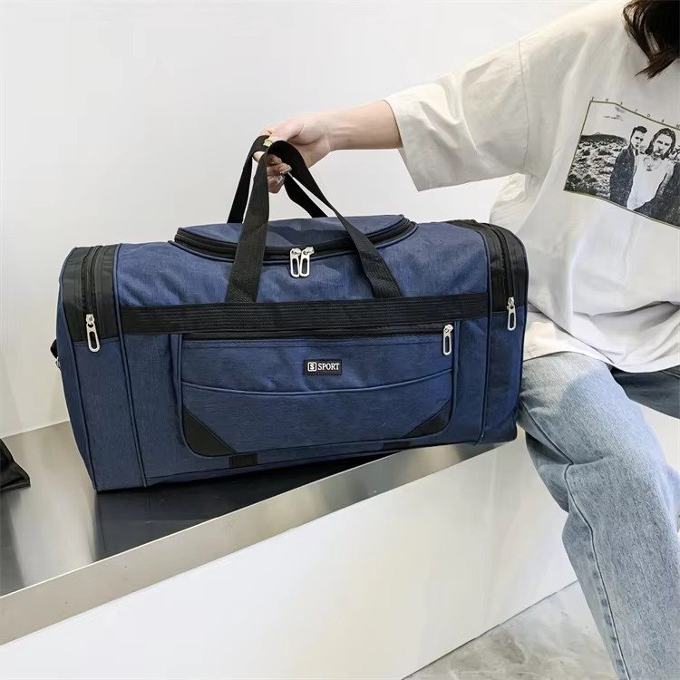 Custom Nylon Weekend Overnight Duffel Bag – Lightweight Business Travel Luggage Organizer product detail