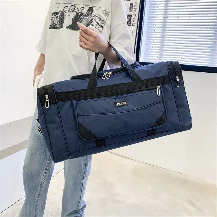 Custom Nylon Weekend Overnight Duffel Bag – Lightweight Business Travel Luggage Organizer product detail
