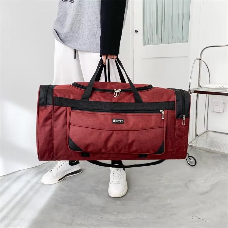 Custom Nylon Weekend Overnight Duffel Bag – Lightweight Business Travel Luggage Organizer product detail