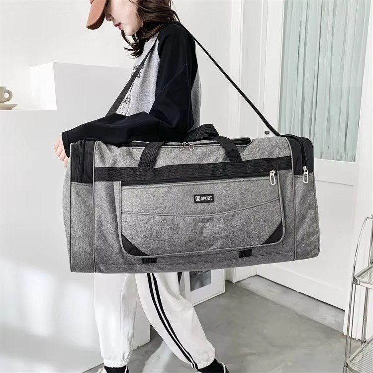 Custom Nylon Weekend Overnight Duffel Bag – Lightweight Business Travel Luggage Organizer product detail