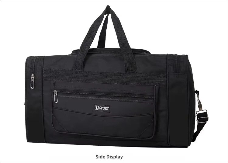 Custom Nylon Weekend Overnight Duffel Bag – Lightweight Business Travel Luggage Organizer product detail