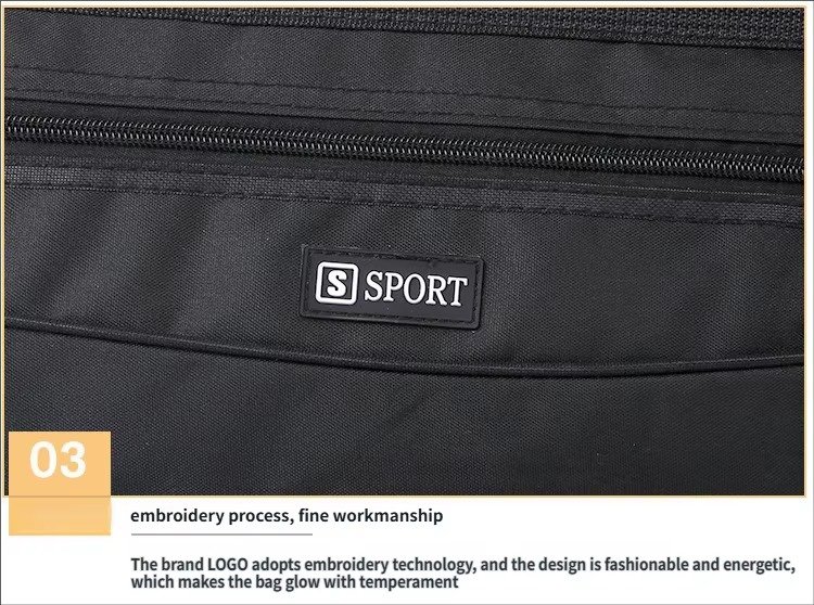 Custom Nylon Weekend Overnight Duffel Bag – Lightweight Business Travel Luggage Organizer product detail