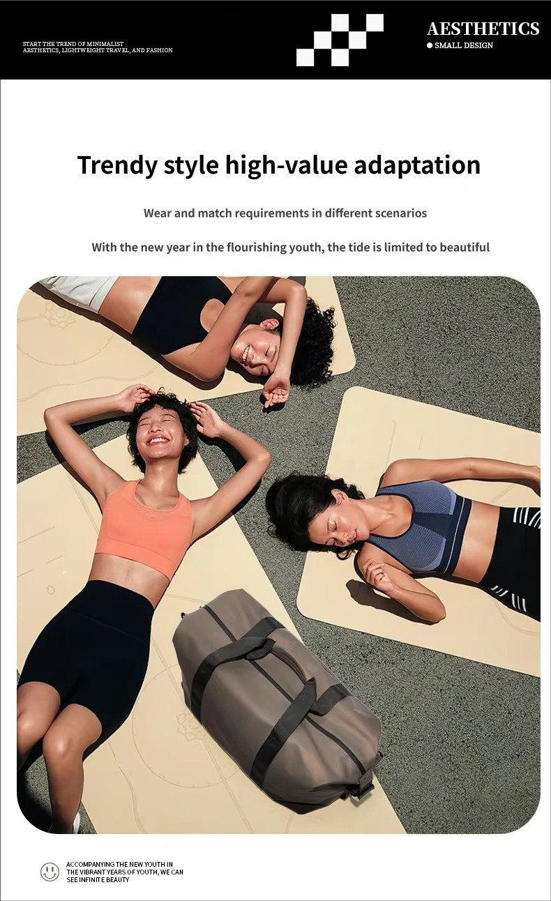 Custom Luxury PU Leather Weekender Duffel Bag – Waterproof Lightweight Travel Gym Bag product detail