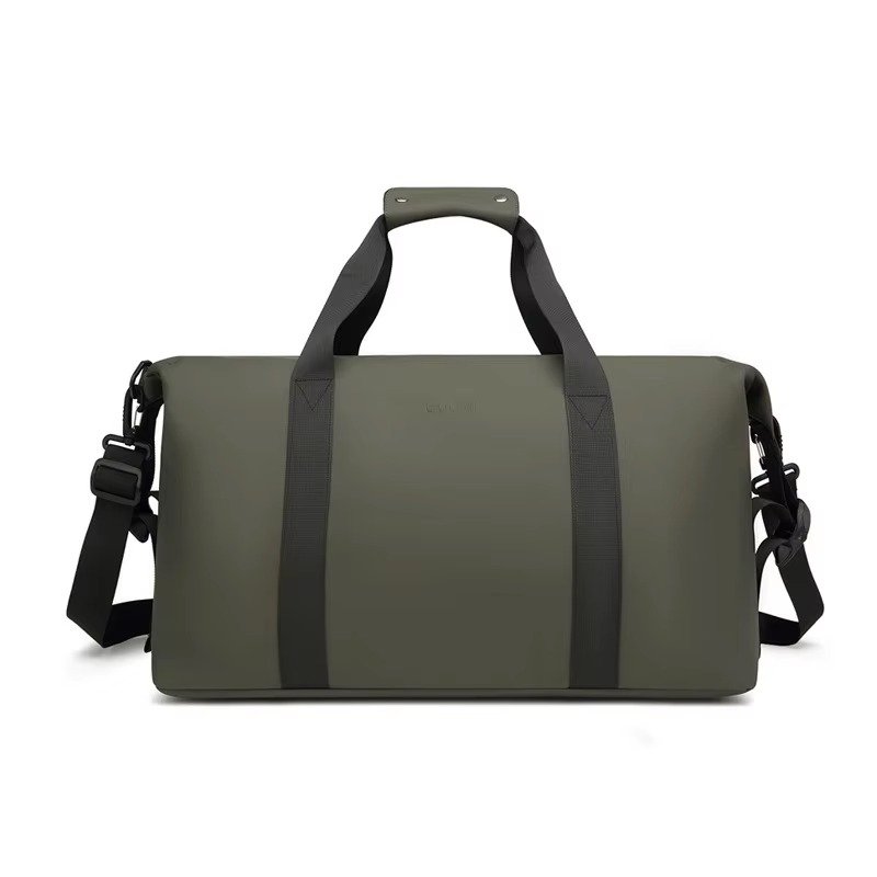 Custom Luxury PU Leather Weekender Duffel Bag – Waterproof Lightweight Travel Gym Bag product detail