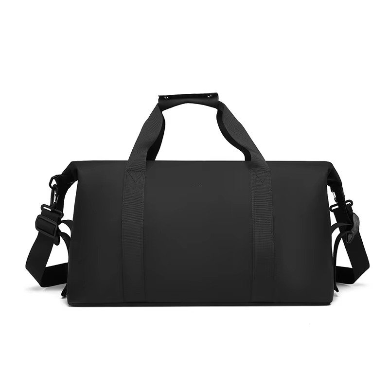 Custom Luxury PU Leather Weekender Duffel Bag – Waterproof Lightweight Travel Gym Bag product detail