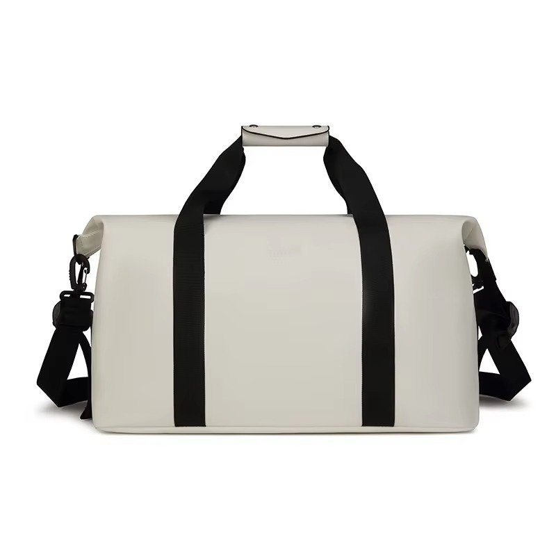 Custom Luxury PU Leather Weekender Duffel Bag – Waterproof Lightweight Travel Gym Bag product detail