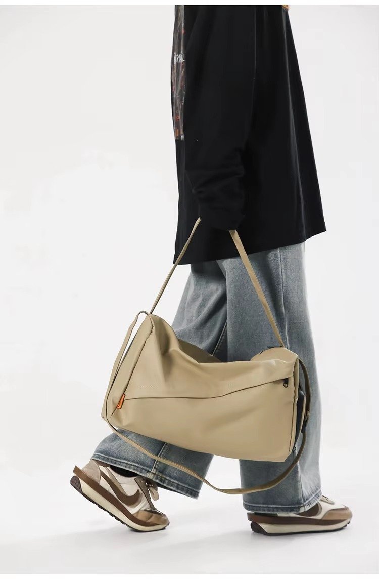 Custom Oxford Duffel Bag 20-30L with Luggage Trolley Sleeve – Yoga Fitness Crossbody Bag product detail