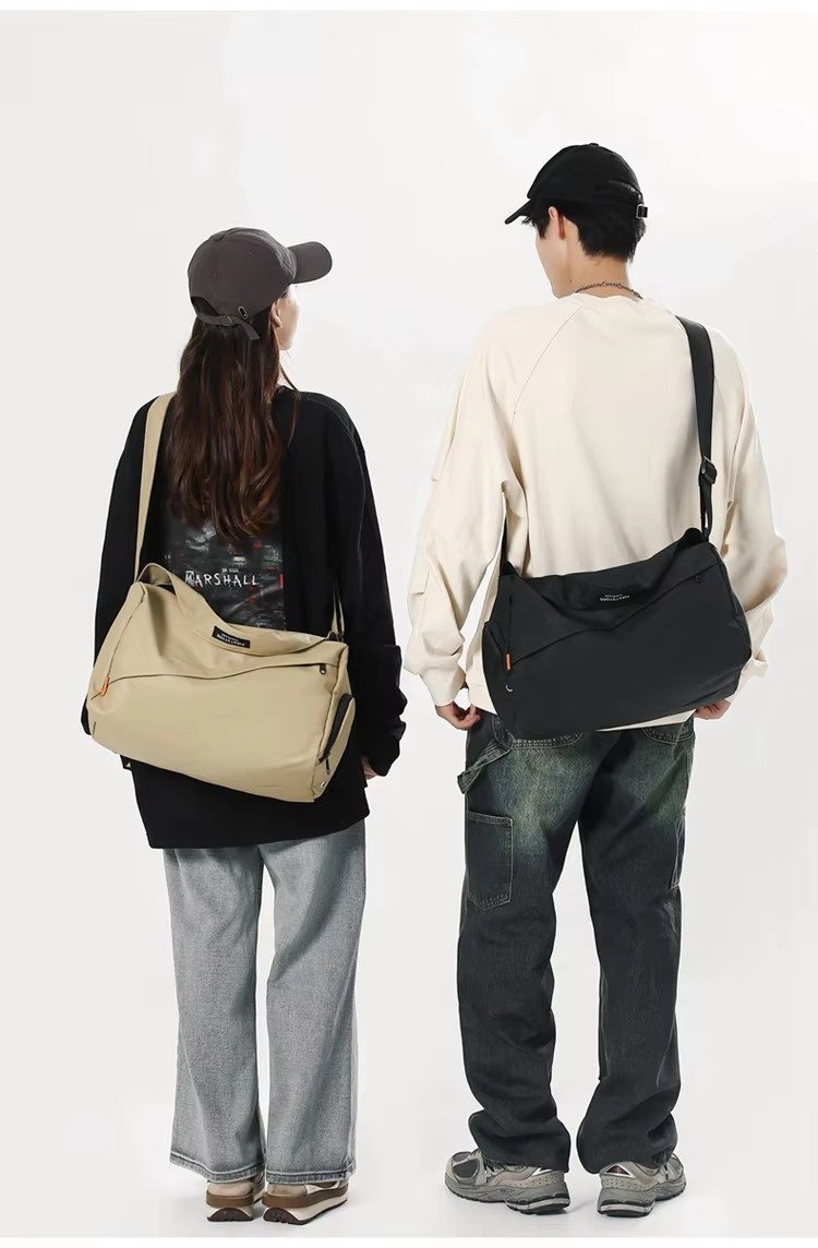 Custom Oxford Duffel Bag 20-30L with Luggage Trolley Sleeve – Yoga Fitness Crossbody Bag product detail
