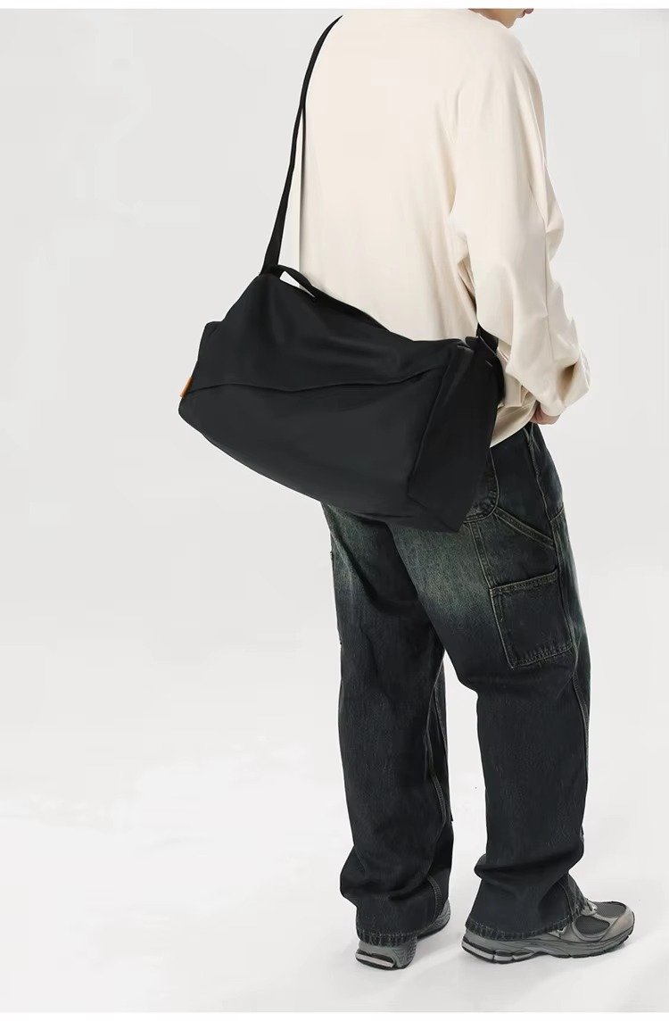 Custom Oxford Duffel Bag 20-30L with Luggage Trolley Sleeve – Yoga Fitness Crossbody Bag product detail