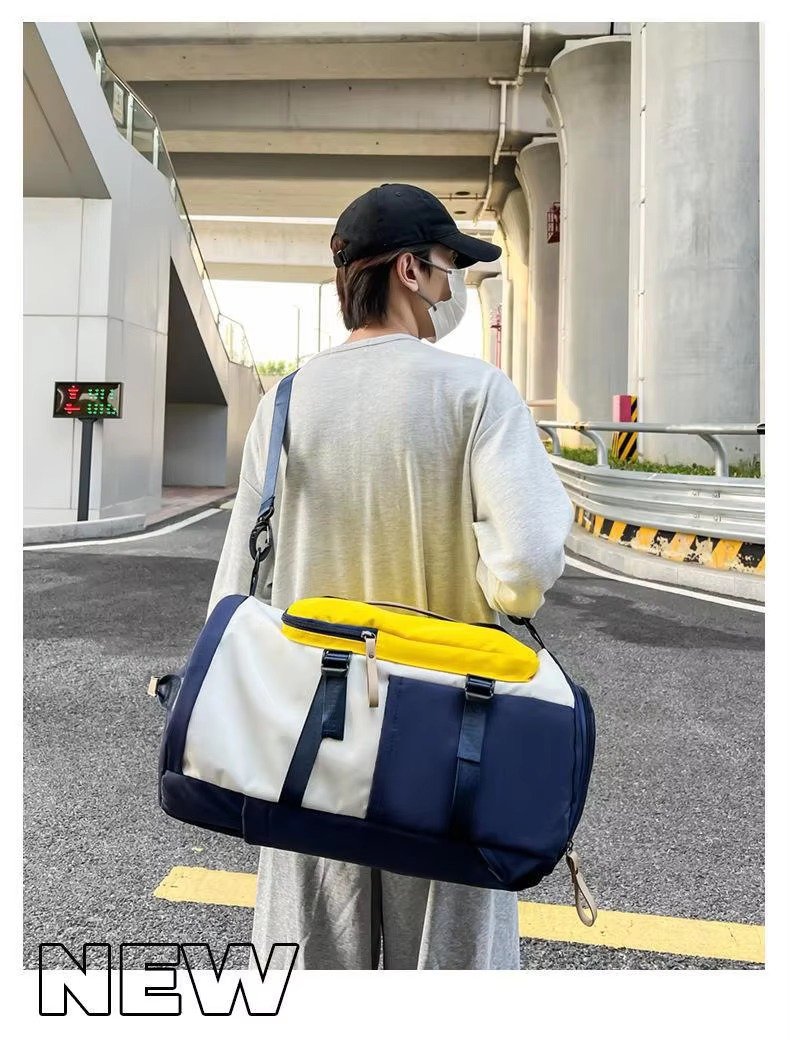 Custom Oxford Multi-Function Duffel Backpack 36-55L – Large Capacity Weekend Travel Bag product detail