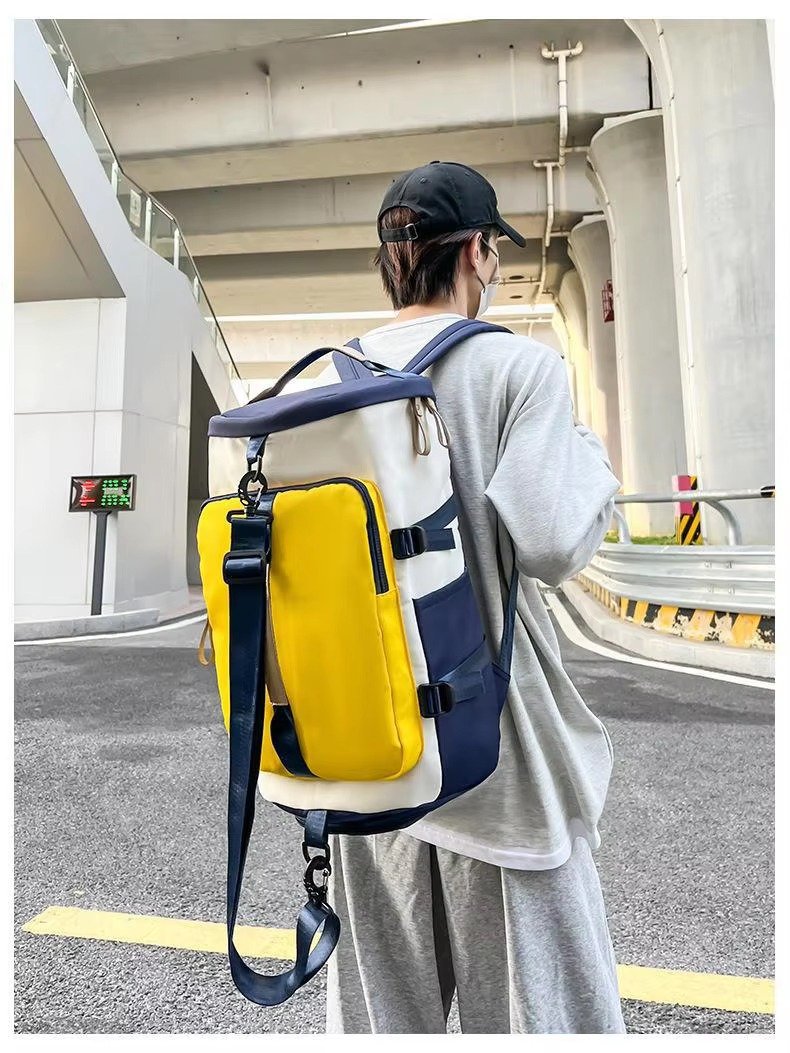 Custom Oxford Multi-Function Duffel Backpack 36-55L – Large Capacity Weekend Travel Bag product detail