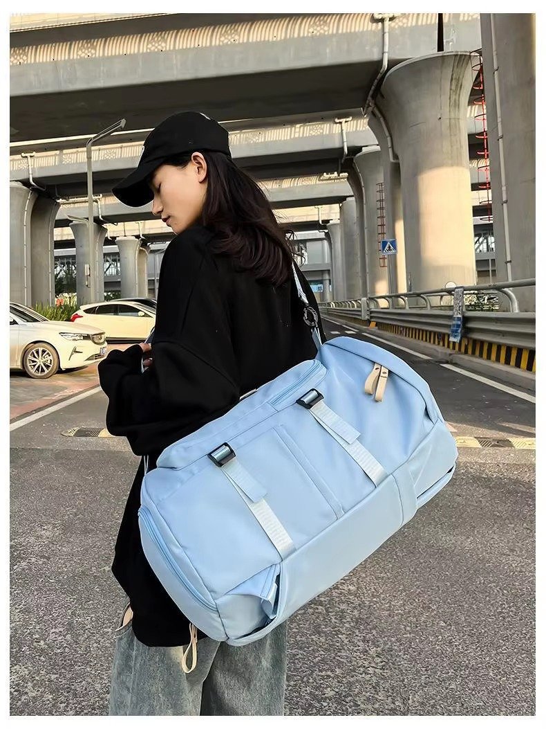 Custom Oxford Multi-Function Duffel Backpack 36-55L – Large Capacity Weekend Travel Bag product detail