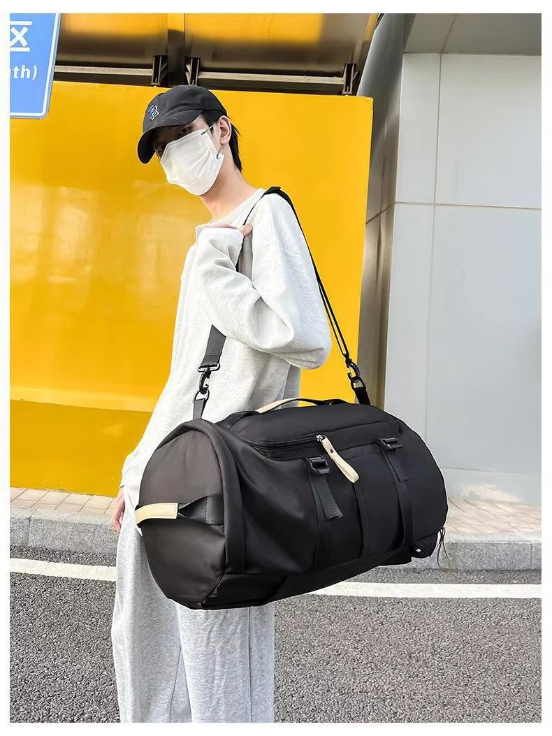 Custom Oxford Multi-Function Duffel Backpack 36-55L – Large Capacity Weekend Travel Bag product detail