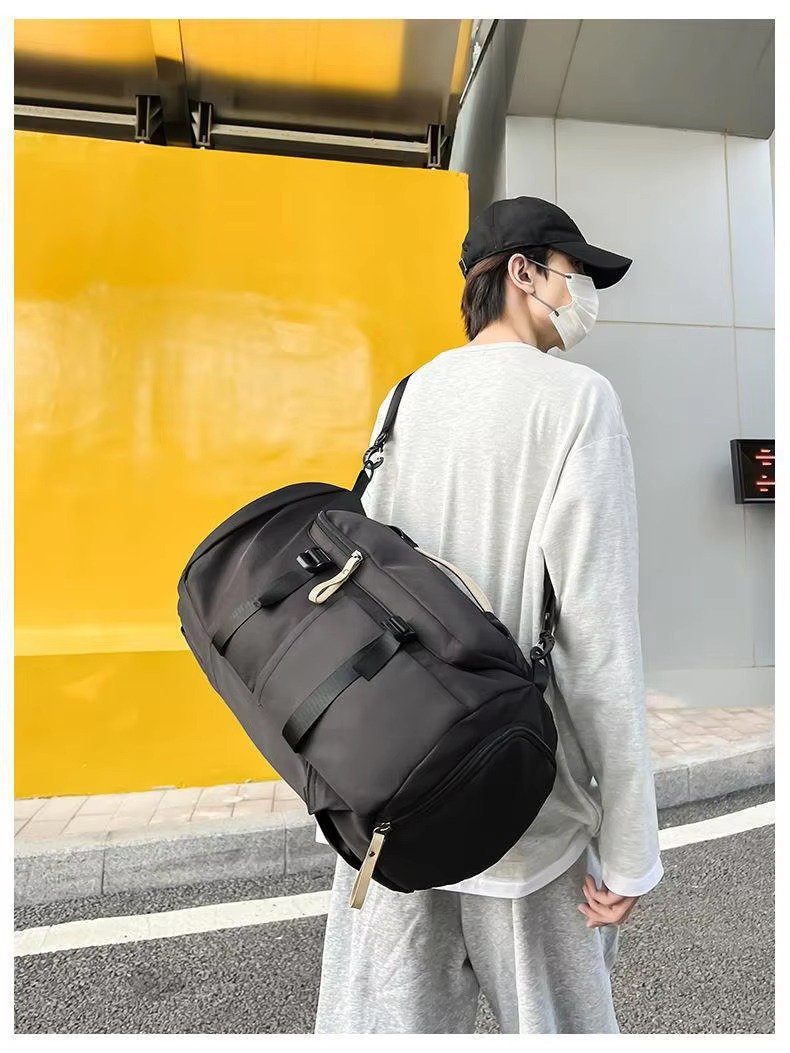 Custom Oxford Multi-Function Duffel Backpack 36-55L – Large Capacity Weekend Travel Bag product detail