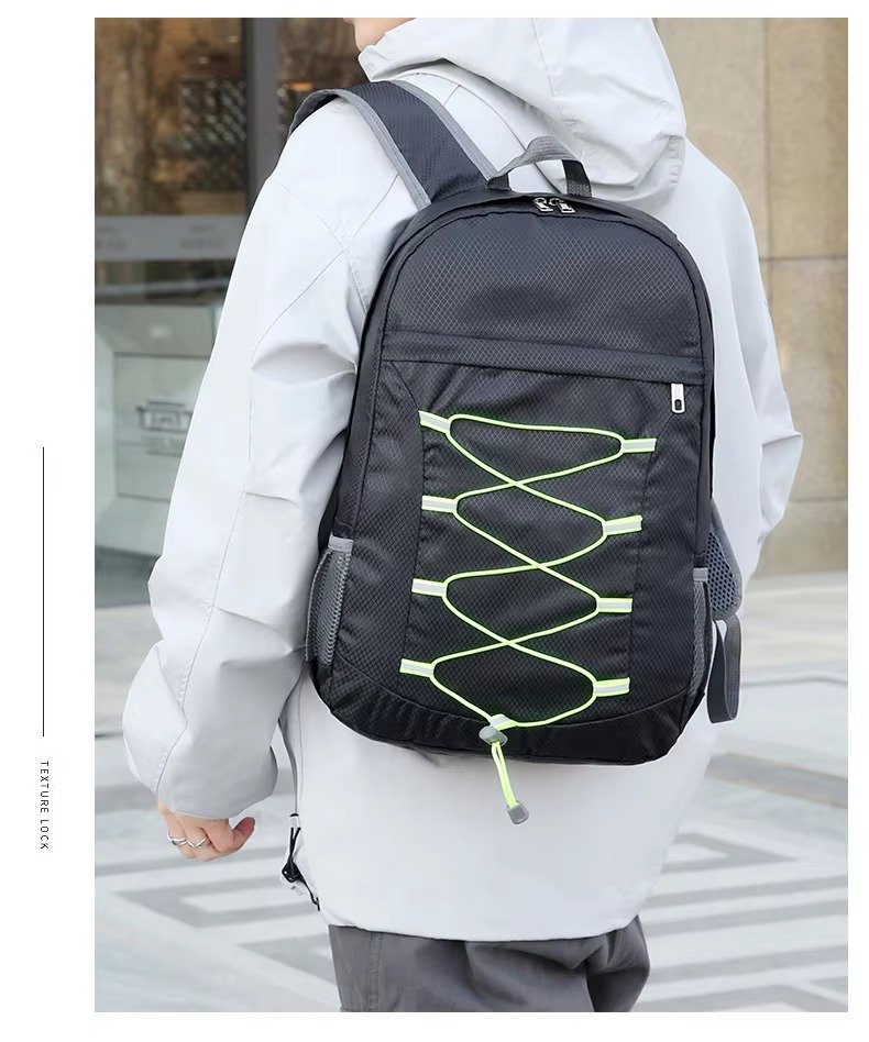 Custom Foldable Nylon Hiking Backpack 20-37L – Packable Waterproof Outdoor Daypack product detail
