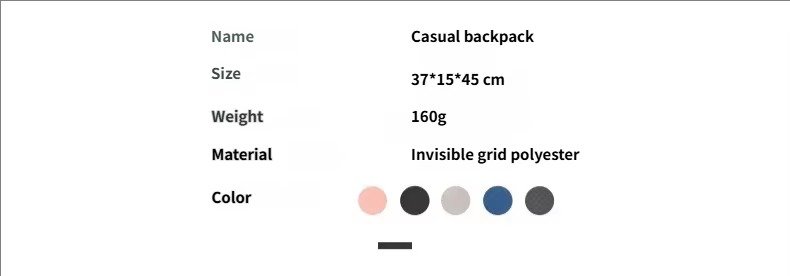Custom Foldable Polyester Hiking Backpack 20-37L – Waterproof Packable Travel Storage Bag product detail