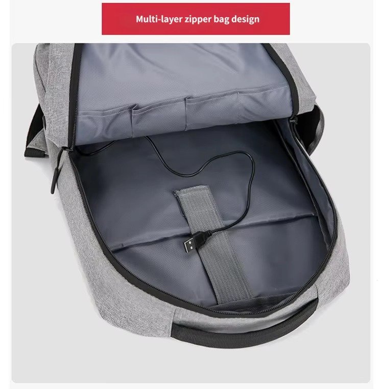Large Capacity Multifunctional USB Charging Travel Laptop Backpack Business Computer Bag Casual Unisex College Student Schoolbag product detail