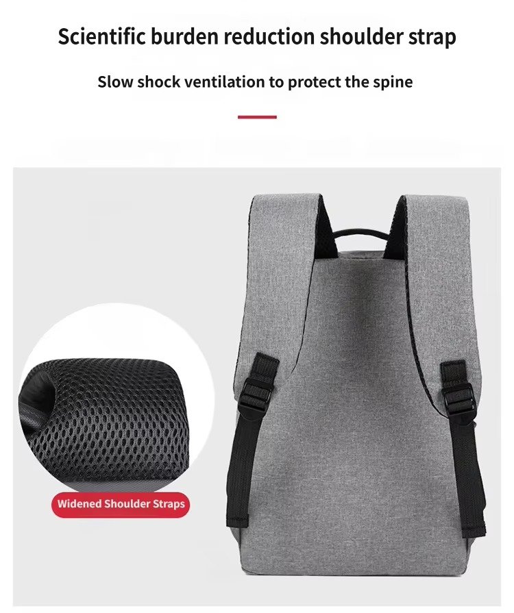 Large Capacity Multifunctional USB Charging Travel Laptop Backpack Business Computer Bag Casual Unisex College Student Schoolbag product detail