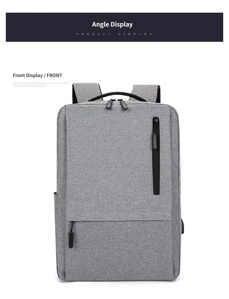 Large Capacity Multifunctional USB Charging Travel Laptop Backpack Business Computer Bag Casual Unisex College Student Schoolbag product detail