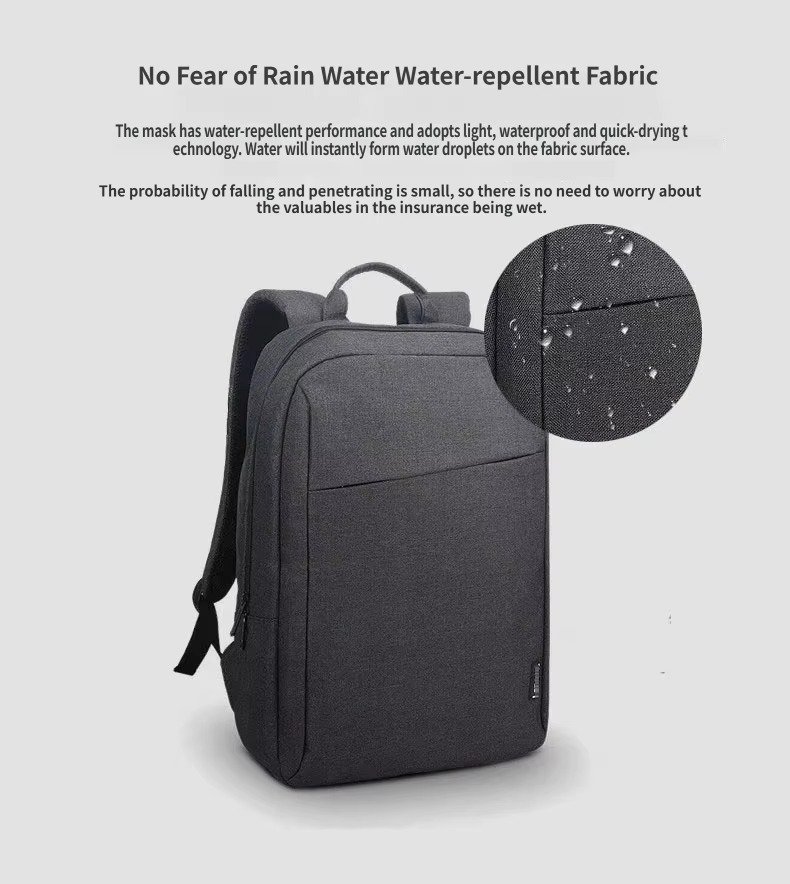 Customized High Quality Business Laptop Backpack Waterproof Durable Notebook Bag Lightweight Casual College Student Schoolbag product detail