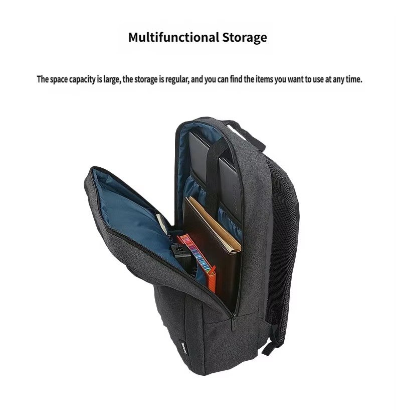 Customized High Quality Business Laptop Backpack Waterproof Durable Notebook Bag Lightweight Casual College Student Schoolbag product detail