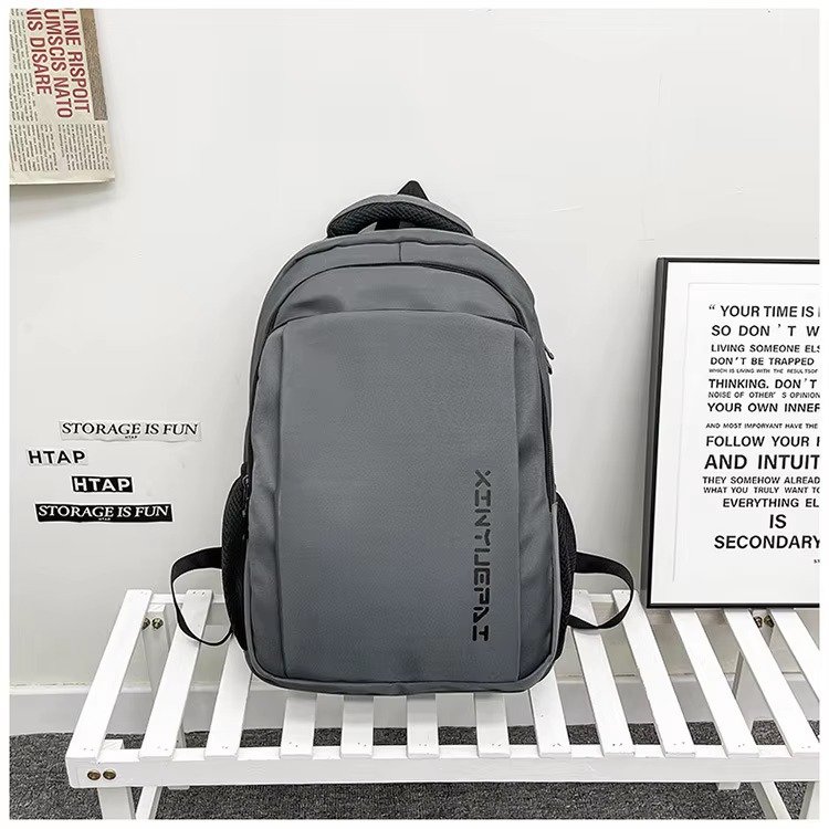Customized Unisex Fashion Large Capacity Waterproof Laptop Backpack for School Travel Universal Design Leisure Sports Schoolbag product detail