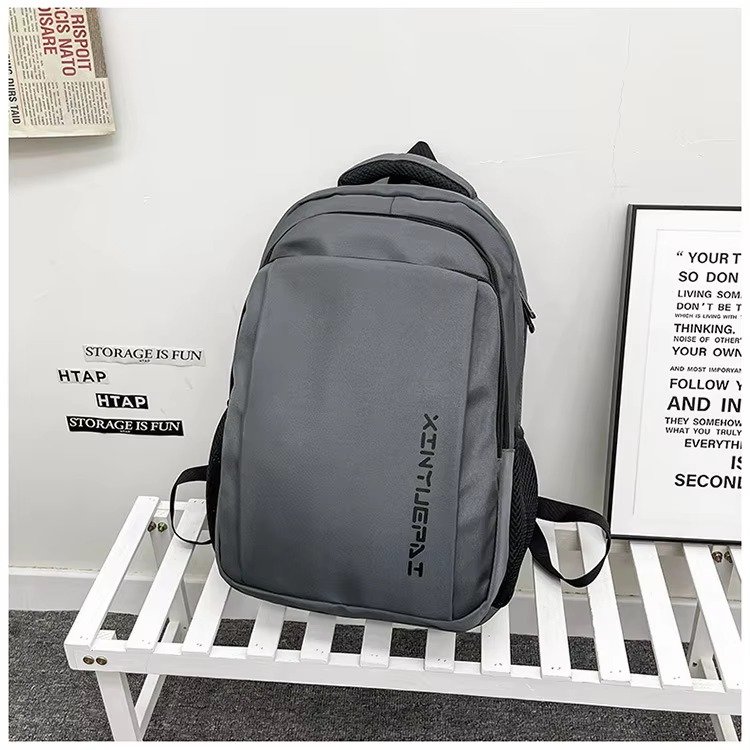 Customized Unisex Fashion Large Capacity Waterproof Laptop Backpack for School Travel Universal Design Leisure Sports Schoolbag product detail