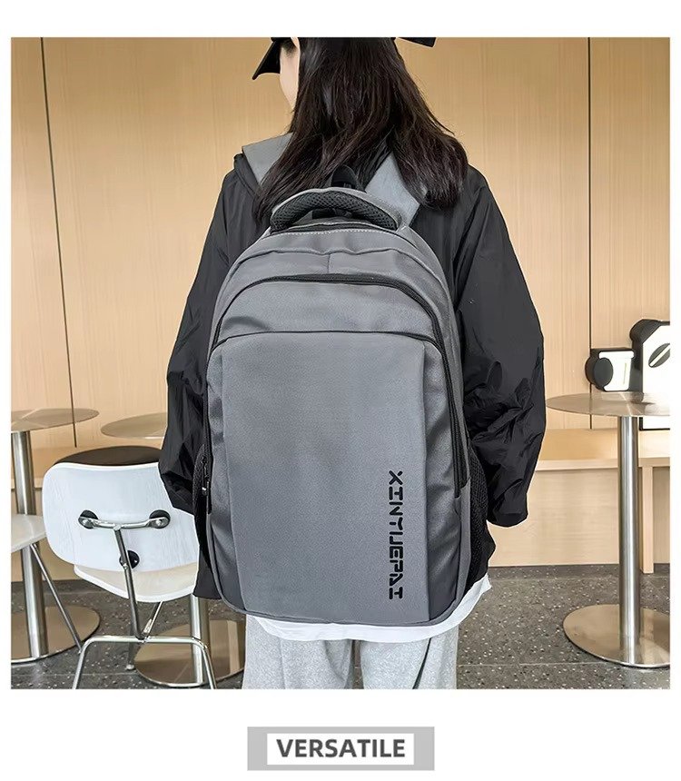 Customized Unisex Fashion Large Capacity Waterproof Laptop Backpack for School Travel Universal Design Leisure Sports Schoolbag product detail