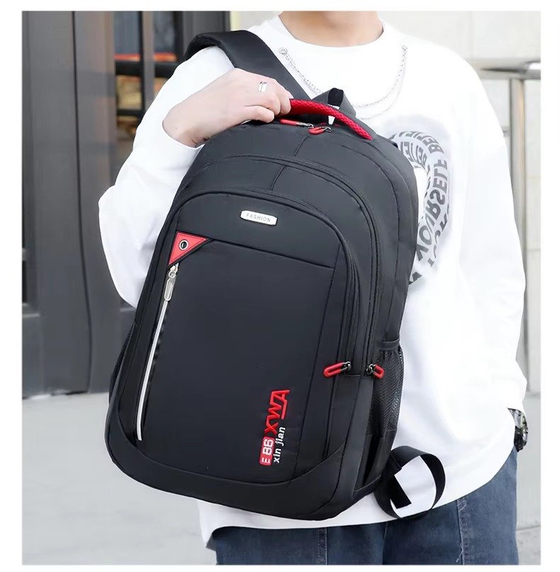 China Factory Direct Wholesale Fashion Unisex Student School Backpack Large Capacity Waterproof Casual Travel Computer Backpacks product detail