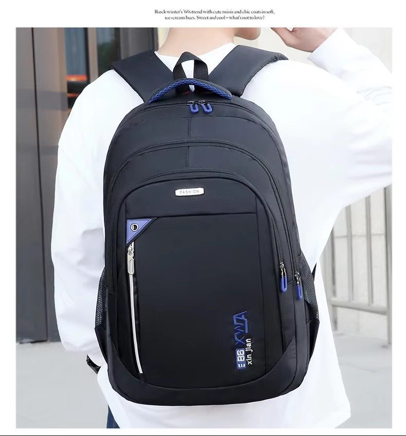 China Factory Direct Wholesale Fashion Unisex Student School Backpack Large Capacity Waterproof Casual Travel Computer Backpacks product detail