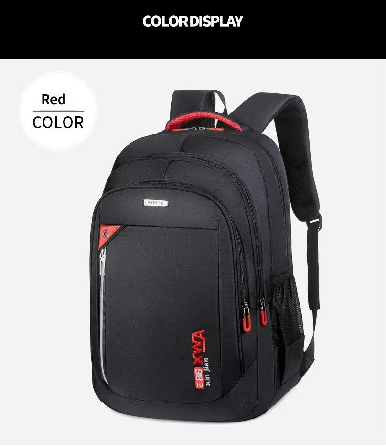 China Factory Direct Wholesale Fashion Unisex Student School Backpack Large Capacity Waterproof Casual Travel Computer Backpacks product detail