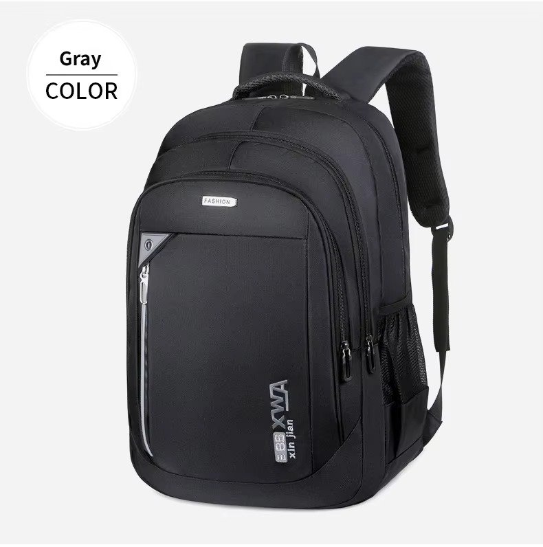 China Factory Direct Wholesale Fashion Unisex Student School Backpack Large Capacity Waterproof Casual Travel Computer Backpacks product detail